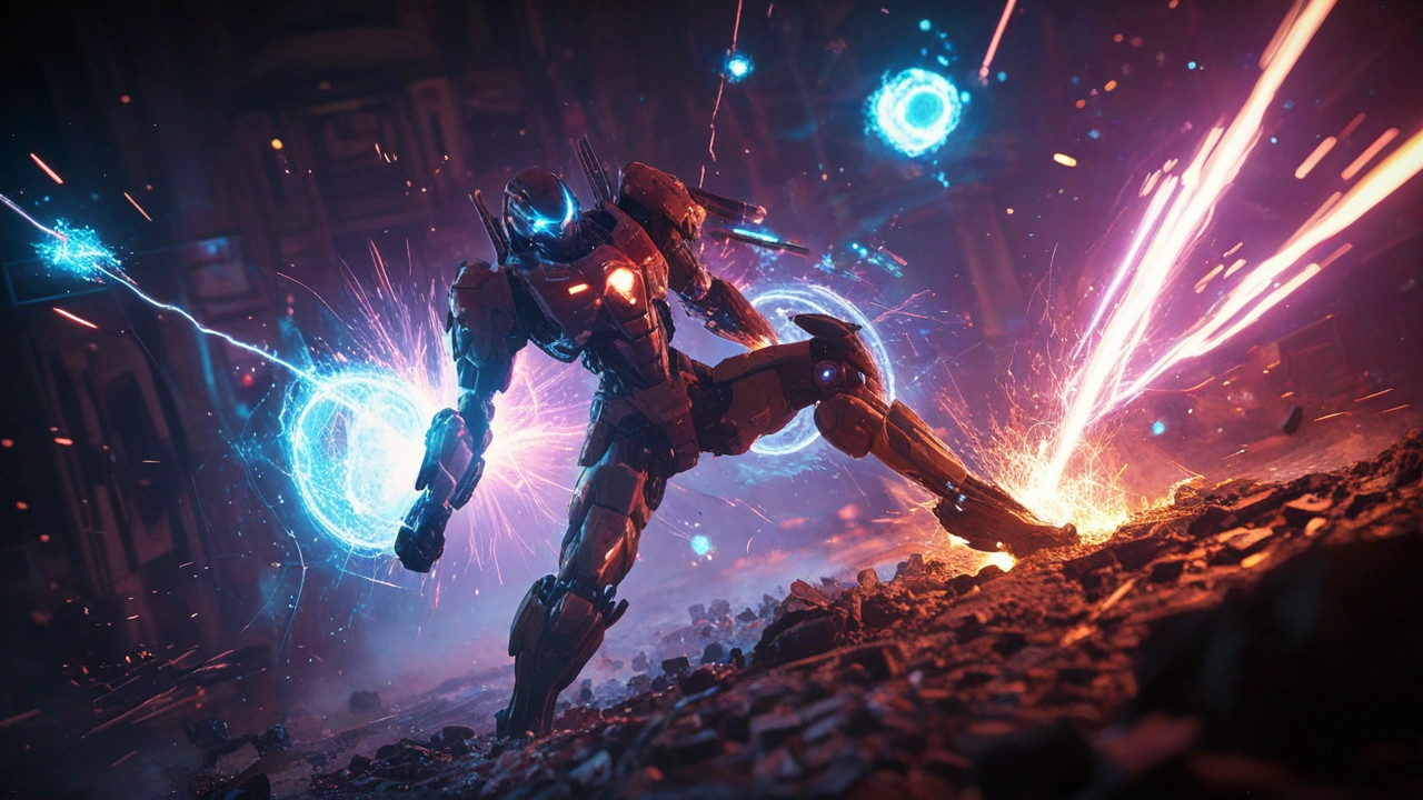 Intense physics combat