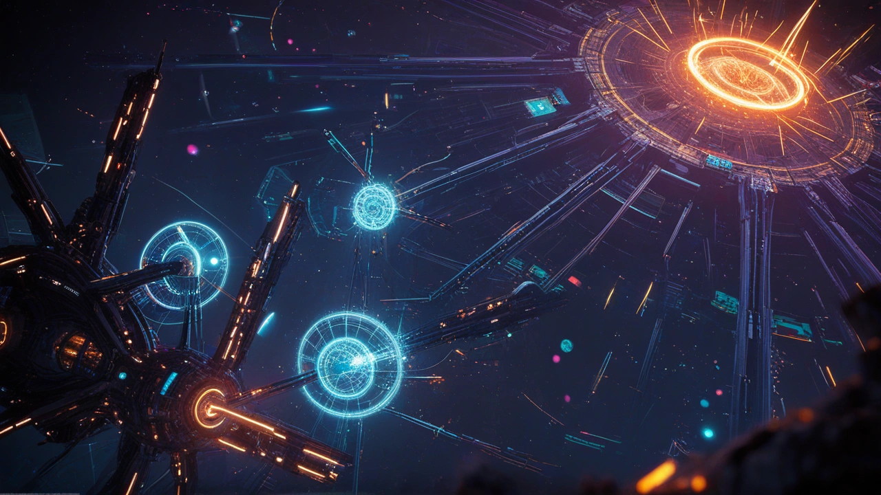 Overworld view of alien laboratory complex